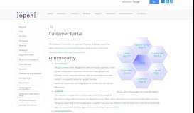 
							         Customer Portal - Project Open								  
							    