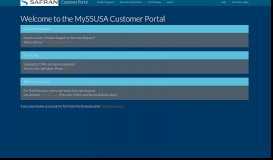 
							         Customer Portal - Safran Seats USA								  
							    