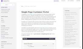 
							         Customer Portal: Self Service Portal - Chargebee Docs								  
							    