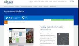 
							         Customer Portal Software | Sensus Products								  
							    