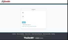 
							         Customer Portal - TheZenith								  
							    
