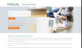 
							         Customer Portal - Velocity Risk Underwriters								  
							    