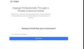 
							         Customer Portal | Vtiger CRM								  
							    