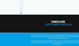 
							         Customer Portals for B2B | cimcloud.com								  
							    