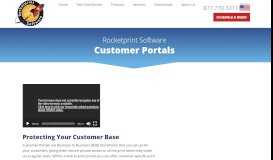
							         Customer Portals - Rocketprint Software								  
							    