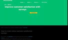 
							         Customer Satisfaction: Surveys, Questions & Feedback Templates								  
							    