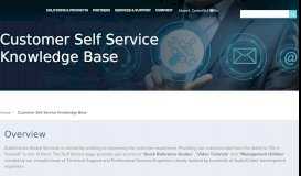 
							         Customer Self Service Knowledge Base - AudioCodes								  
							    