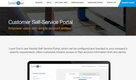 
							         Customer Self-Service Portal - Billing and payments, personalized ...								  
							    
