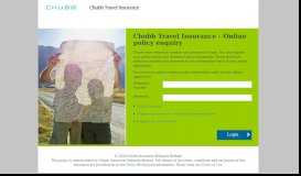 
							         Customer Self Service Portal for Chubb Premier Travel Cover Cathay ...								  
							    