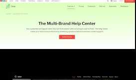 
							         Customer Self-Service Portal | Multi-Brand Help Center from Zoho Desk								  
							    