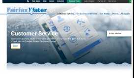 
							         Customer Service | Fairfax Water								  
							    
