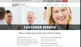 
							         Customer Service | Lendmark Financial Services								  
							    