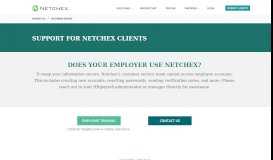 
							         Customer Service - Netchex								  
							    