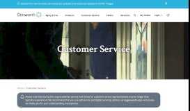 
							         Customer Service & Support | Genworth								  
							    