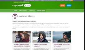 
							         Customer stories - Capquest Portal								  
							    