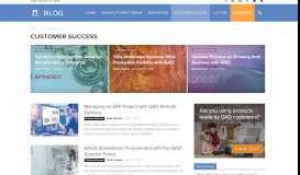 
							         Customer Success Archives - QAD Blog								  
							    