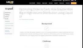 
							         Customer Success Stories - Graybar - Liquid UI								  
							    