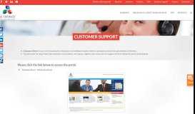 
							         Customer Support - 3i infotech								  
							    