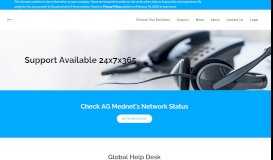 
							         Customer Support - AG Mednet								  
							    