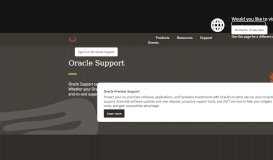 
							         Customer Support | Oracle Marketing Cloud								  
							    