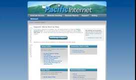 
							         Customer Support - Pacific Internet								  
							    