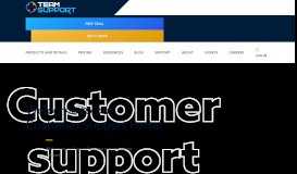 
							         Customer Support Portal: B2B Software Support - TeamSupport								  
							    
