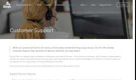 
							         Customer Support Portal Services for EPoS Retail Systems | Swan Retail								  
							    