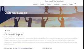 
							         Customer Support - SafeNet Assured Technologies								  
							    