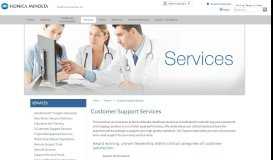 
							         Customer Support Services | Konica Minolta Healthcare Americas, Inc.								  
							    