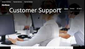 
							         Customer Support | Verifone.com								  
							    