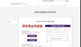 
							         Customer Support | Web Portal - PressONE								  
							    