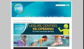 
							         Customer Swim journeys - Hambleton District Council								  
							    