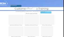 
							         Customer Training Desktop Portal | Norcom Solutions								  
							    