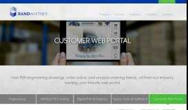 
							         Customer Web Portal for Packaging Management | Rand-Whitney								  
							    