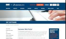 
							         Customer Web Portal | Manufacturing Software | IQMS								  
							    