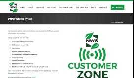 
							         Customer Zone – Nationwide Waste Services								  
							    