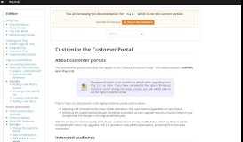 
							         Customize the Customer Portal [iTop Documentation] - iTop Hub								  
							    