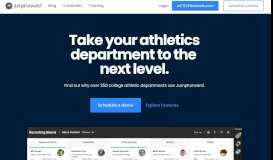 
							         Customized Form Builder for College Athletics and Camps								  
							    