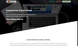 
							         Customized Travel Portal | B2B and B2C Travel Portal - eTravos								  
							    