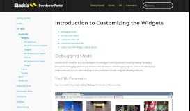 
							         Customizing Widgets With JavaScript | Stackla Developer Portal ...								  
							    