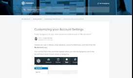 
							         Customizing your account | Syngency Help Center								  
							    