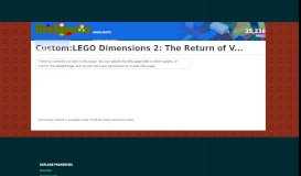 
							         Custom:LEGO Dimensions 2: The Return of Vortech | Brickipedia ...								  
							    