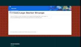 
							         Custom:Lego Doctor Strange | Brickipedia | FANDOM powered by Wikia								  
							    