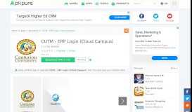 
							         CUTM - ERP Login (Cloud Campus) for Android - APK ...								  
							    