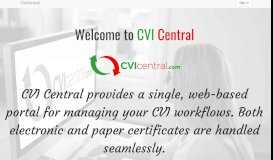 
							         CVIcentral								  
							    