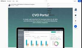 
							         CVO Portal: a B2B Platform For Beacons & Analytics on Behance								  
							    