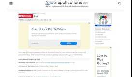 
							         CVS Application, Jobs & Careers Online - Job-Applications.com								  
							    
