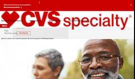 
							         CVS Specialty | Specialty Pharmacy, Medications, Drugs								  
							    