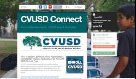 
							         CVUSD Connect - Smore								  
							    