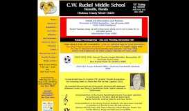 
							         C.W. Ruckel Middle School • Niceville, Florida • Okaloosa County ...								  
							    